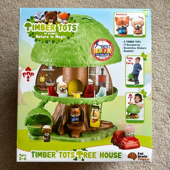 brand new timber tots tree house - Picture 1 of 5